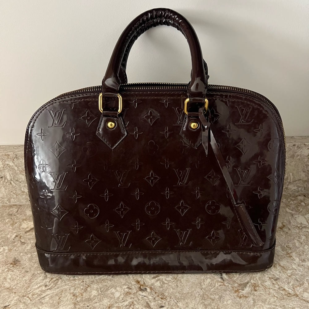 Louis Vuitton Monogram Vernis Alma PM bag